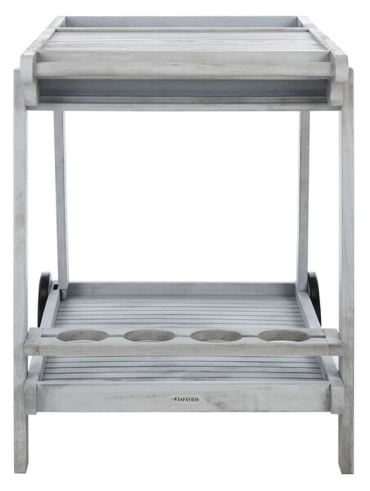 Safavieh - Orland Tea Trolly - Grey - PAT7010B veiw 4