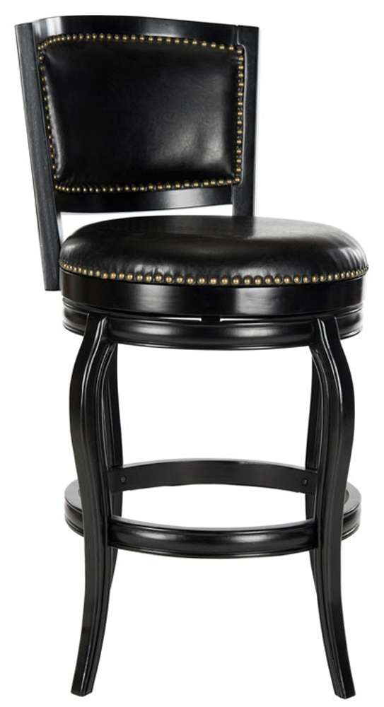 Safavieh - Pasquale Barstool - Black - FOX7011C veiw 3