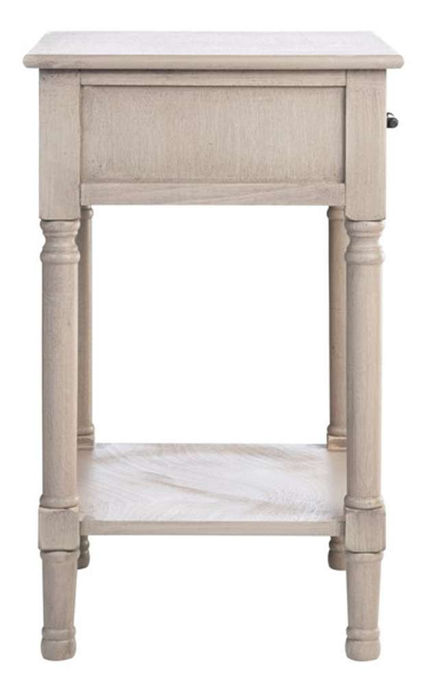 Safavieh - Peyton 1 Drawer Accent Table - Greige - ACC5704D veiw 4