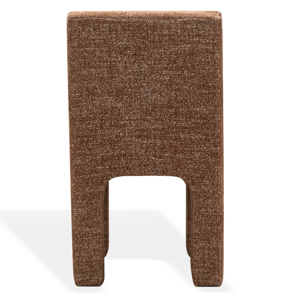 Safavieh - Pietro Channel Tufted Dining Chair / Dark Brown - SFV5081H view 4