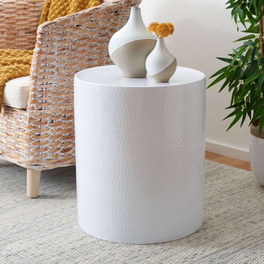 Safavieh - Polonium Accent Table - White - FOX5502B veiw 2