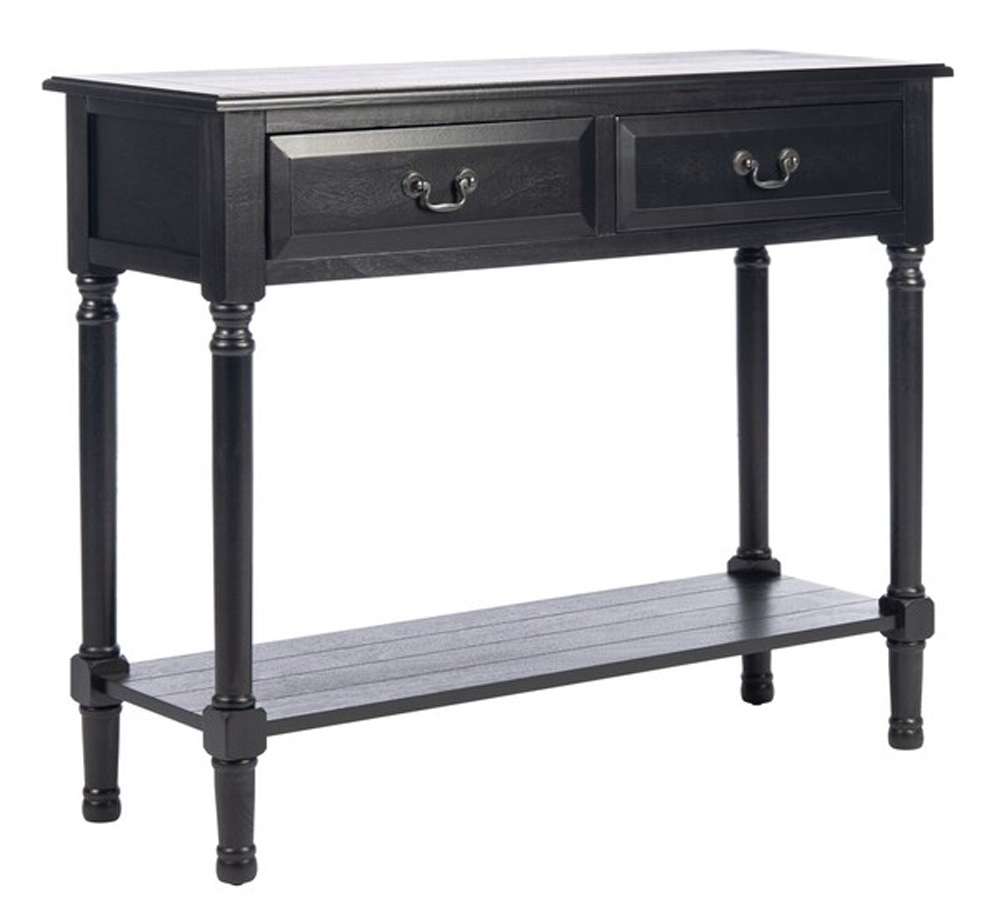Safavieh - Primrose 2 Dwr Console Table - Black - CNS5706B veiw 4