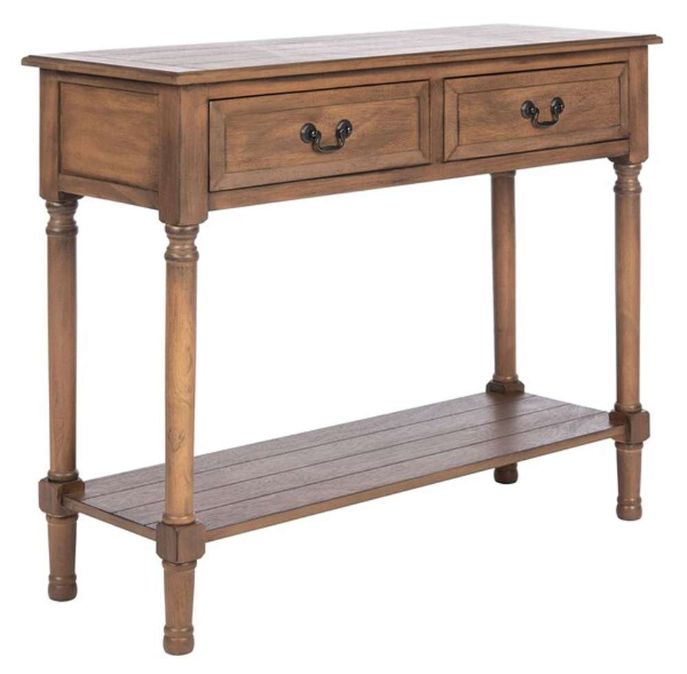Safavieh - Primrose 2 Dwr Console Table - Brown - CNS5706C veiw 4