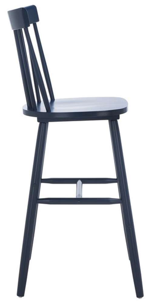 Safavieh - Providence Bar Stool - Navy (Set of 2) - BST8504E-SET2 veiw 3