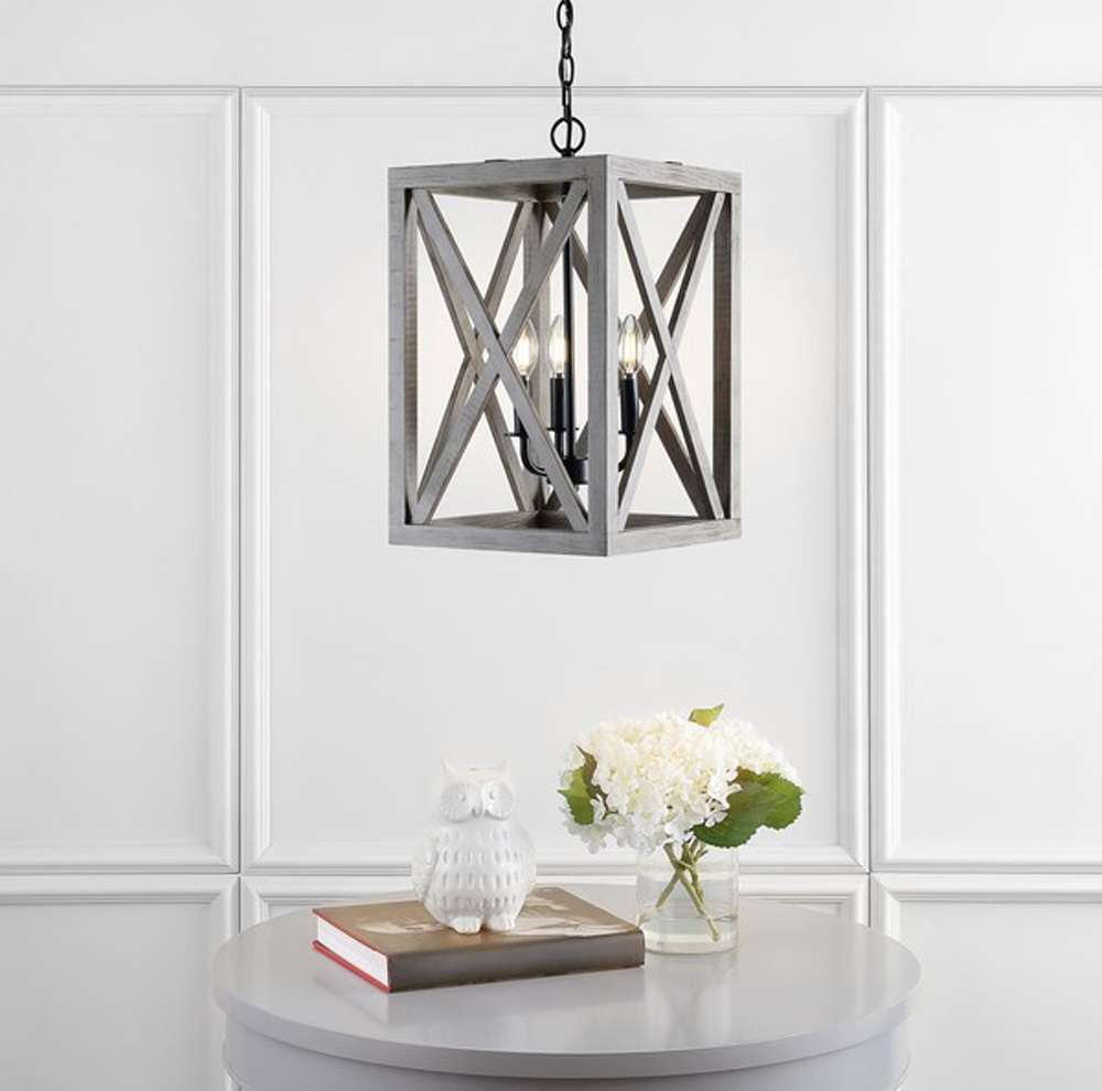 Safavieh - Rabea 3Lt 12.25 Inch Pendant - Black - PND4097A veiw 2