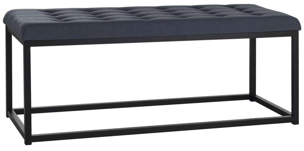 Safavieh - Reynolds Bench - Navy - Black - FOX6225B veiw 3