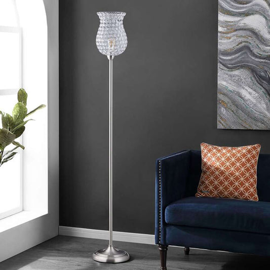 Safavieh - Ricky 70in Floor Lamp - Nickle - FLL4089A veiw 2