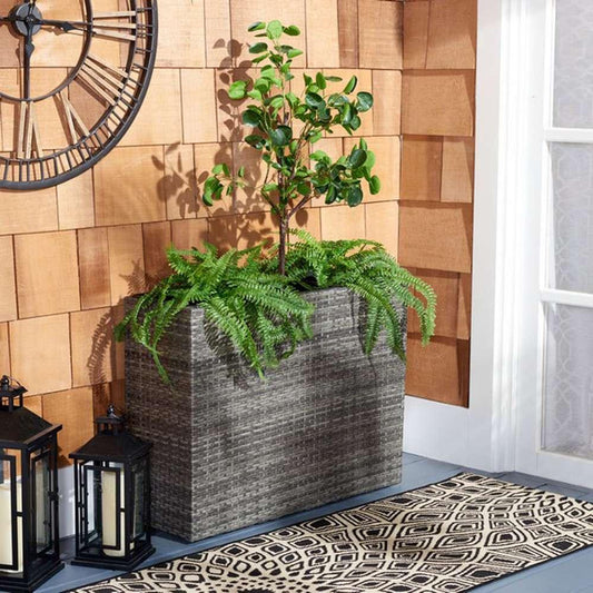 Safavieh - Rita Flower Rack - Grey - Brown - PAT7705C veiw 2