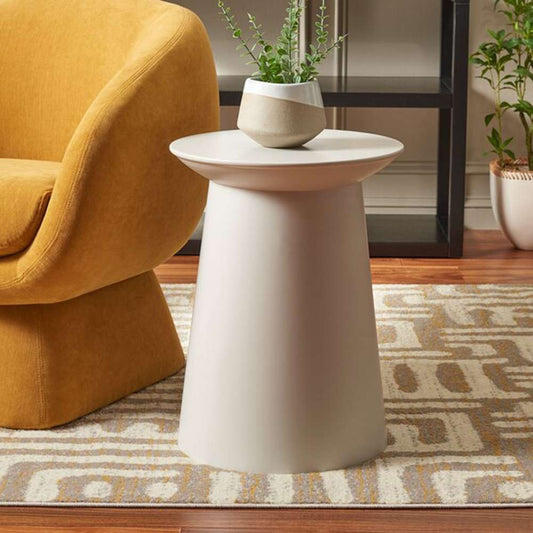 Safavieh - Rivia Round Accent Table - Warm Grey - ACC4613A veiw 2