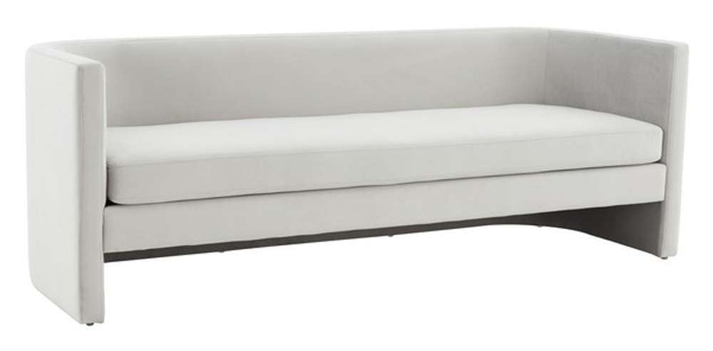 Safavieh - Couture - Rosabeth Curved Sofa - Light Grey - SFV4786A veiw 3
