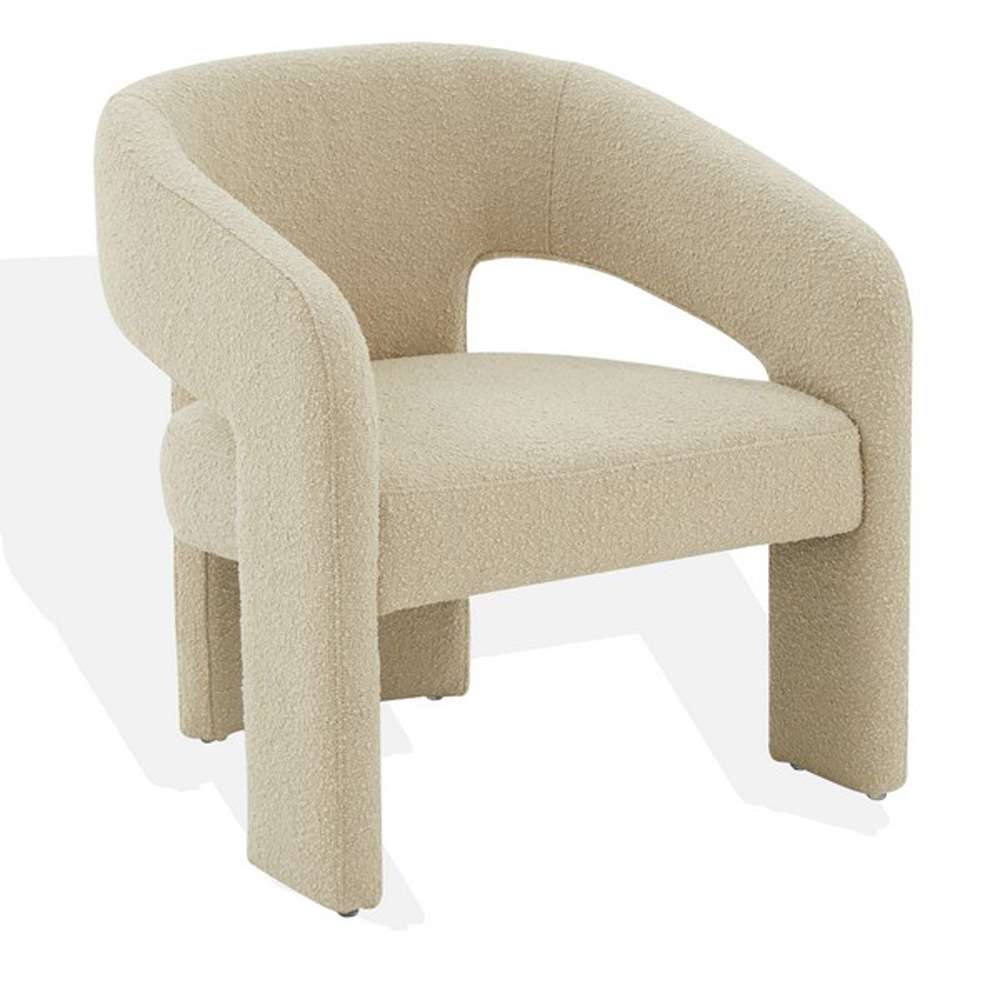 Safavieh - Couture - Roseanna Modern Accent Chair - Tan - SFV4780E veiw 2