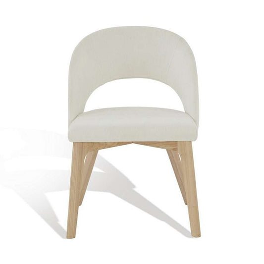 Safavieh - Couture - Rowland Linen Dining Chair - Ivory - Natural - SFV5058A veiw 2