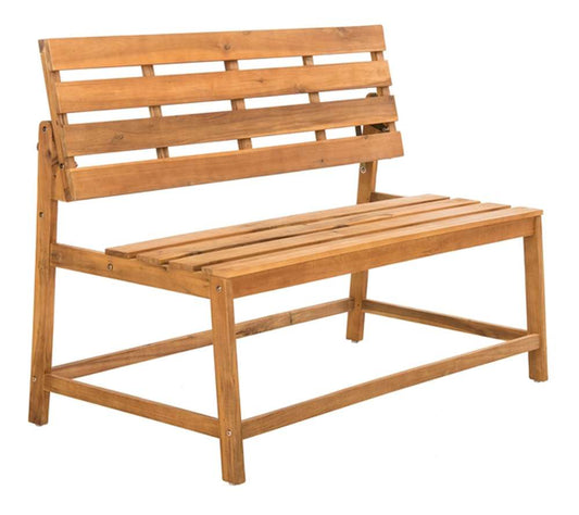 Safavieh - Ruben Balcony Bench And Table - Natural - PAT6753A veiw 2