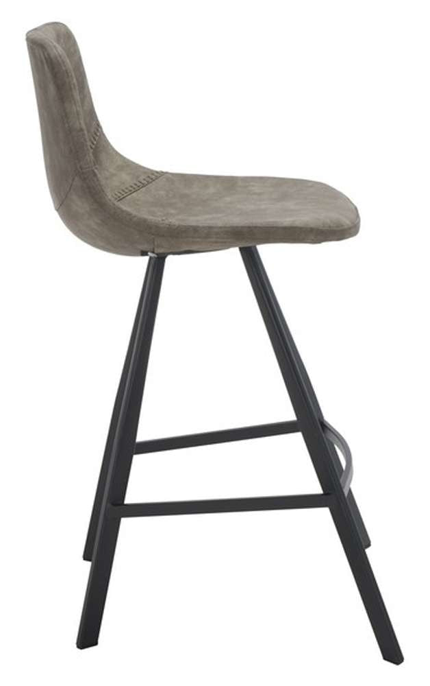 Safavieh - Ryanne Counter Stool - Grey - Black - BST3017A veiw 4