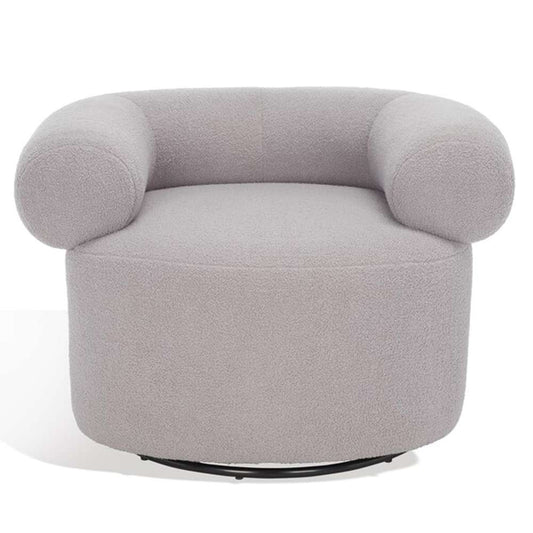 Safavieh - Couture - Sadie Swivel Accent Chair - Light Grey - SFV5045C veiw 2