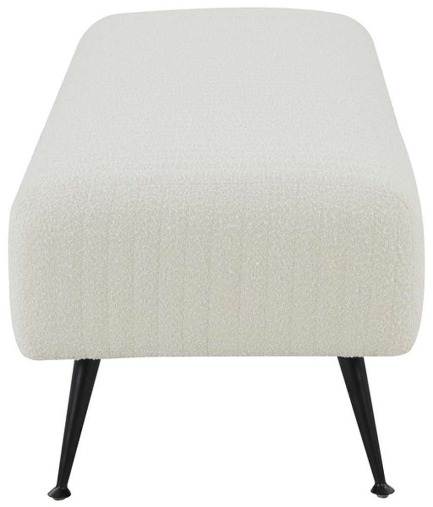 Safavieh - Couture - Salome Bench - Ivory - Black - KNT7041F veiw 4