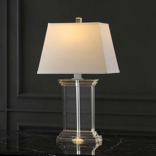 Safavieh - Couture - Schmidt Crystal Table Lamp - Clear - Chrome - CTL1032A veiw 2