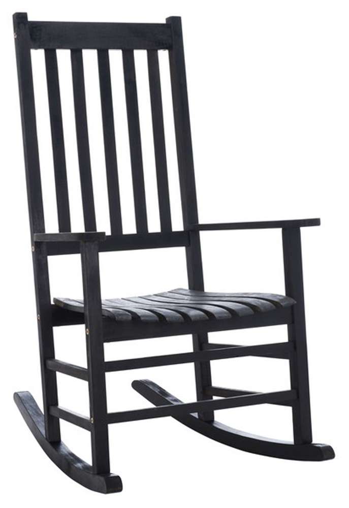 Safavieh - Shasta Rocking Chair - Black - PAT7002D veiw 4