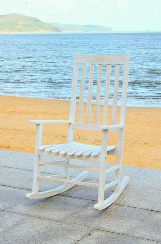 Safavieh - Shasta Rocking Chair - White - PAT7002C veiw 2