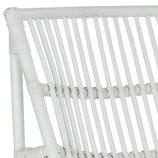 Safavieh - Shenandoah Chair/Ottoman - White - FOX6526A veiw 2