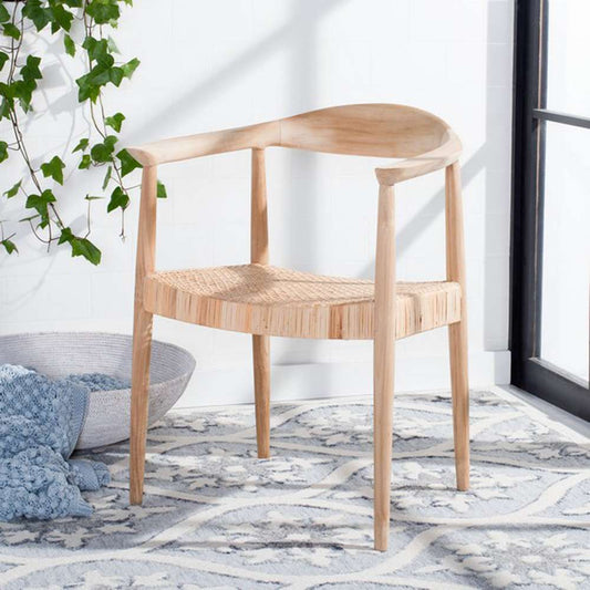 Safavieh - Sijo Rattan Peel Accent Chair - Natural - ACH1007A veiw 2