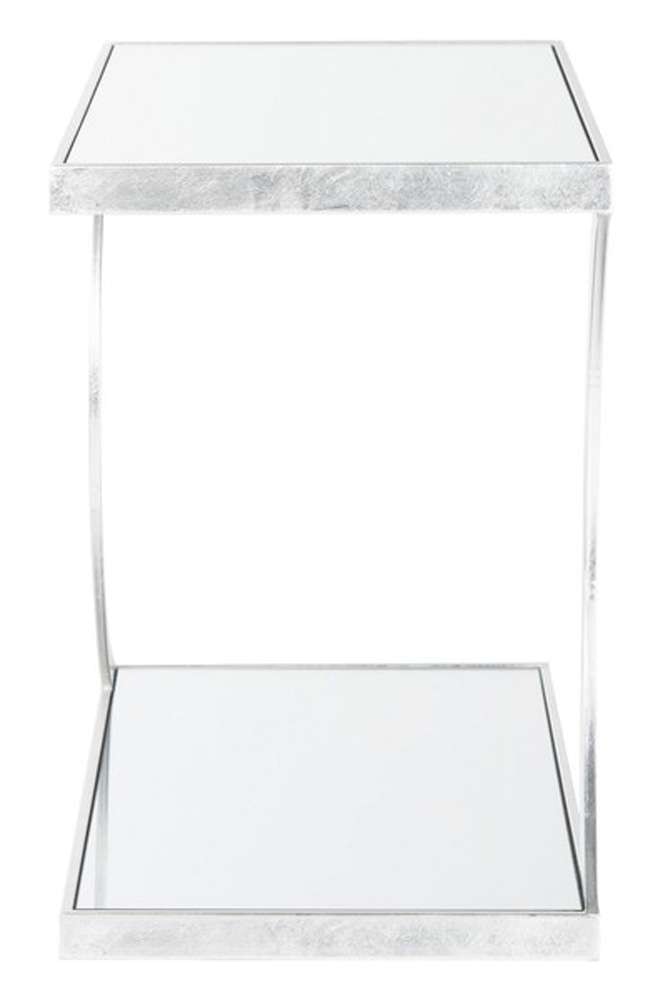 Safavieh - Sullivan Accent Table - Silver - Mirror - FOX2526A veiw 4