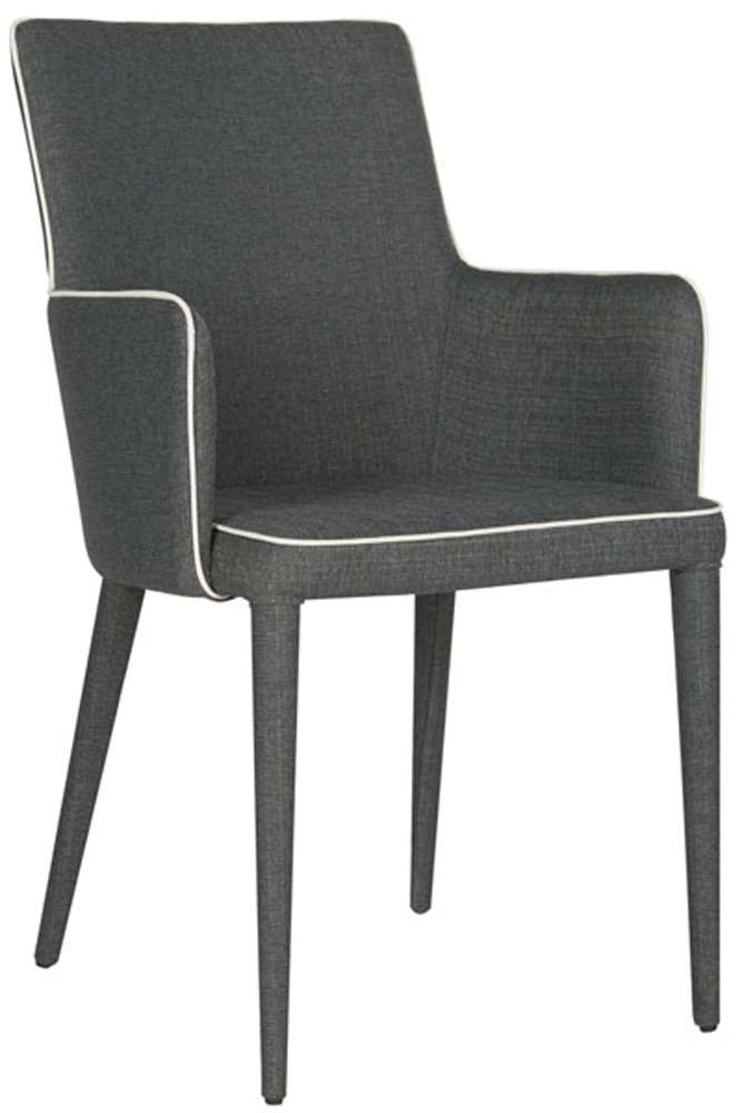 Safavieh - Summerset Arm Chair - Grey - White - FOX2015J veiw 2
