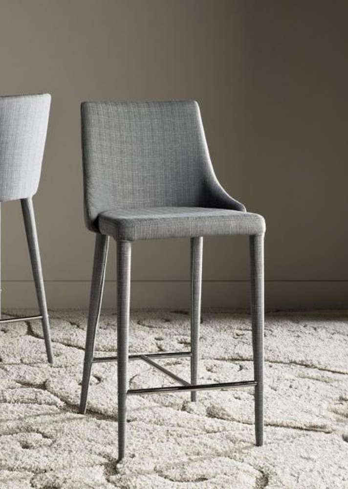 Safavieh - Summerset Counter Stool - Grey (Set of 2) - FOX2017G-SET2 veiw 1