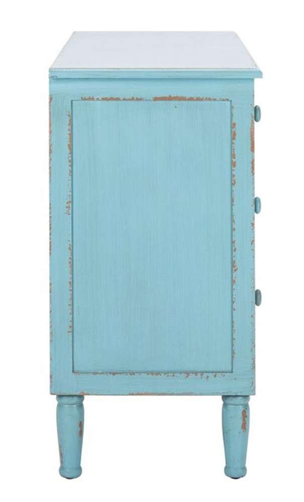 Safavieh - Talbot Chest - Distressed Blue - AMH1517A veiw 3