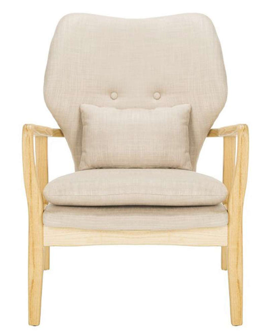 Safavieh - Tarly Accent Chair - Beige - Natural - ACH9500B veiw 2