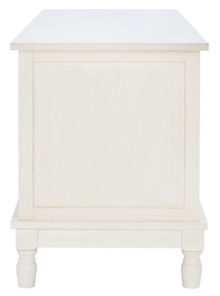 Safavieh - Tate 2Dr 1 Shelf Media Stand - Distressed - White - MED5708A veiw 5