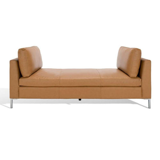 Safavieh - Couture - Tatianna Leather Bench - Light Brown - KNT4109B veiw 2