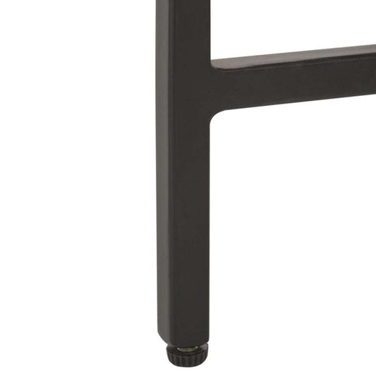Safavieh - Tenzin Stone Top Accent Table - Multi Grey - Black - ACC3707A veiw 2