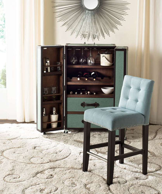 Safavieh - Thompson Counter Stool - Sky Blue - MCR4511G veiw 2