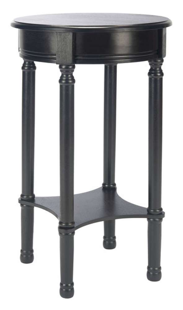Safavieh - Tinsley Round Accent Table - Black - ACC5717B veiw 3