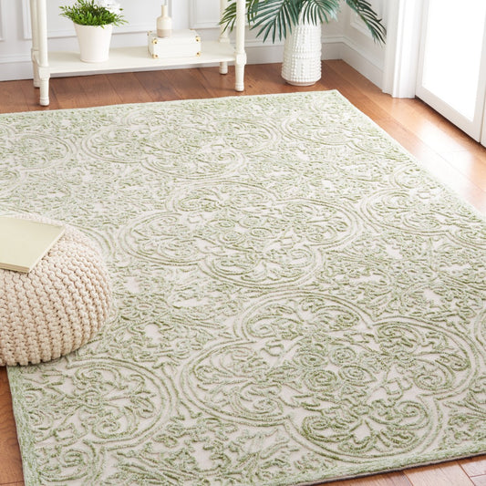 Safavieh - Trace 101Y Ivory Green - 10" X 14" - TRC101Y-10 view 2