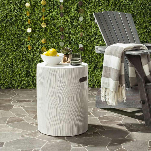 Safavieh - Trunk In/Outdoor Accent Stool - Ivory - VNN1004B veiw 2