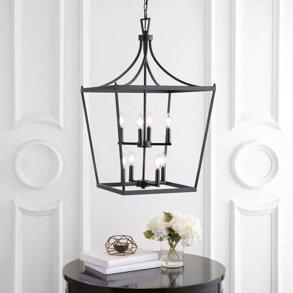 Safavieh - Vallor 8Lt 20 Inch Pendant - Oil Rub Bronze - PND4092A veiw 2