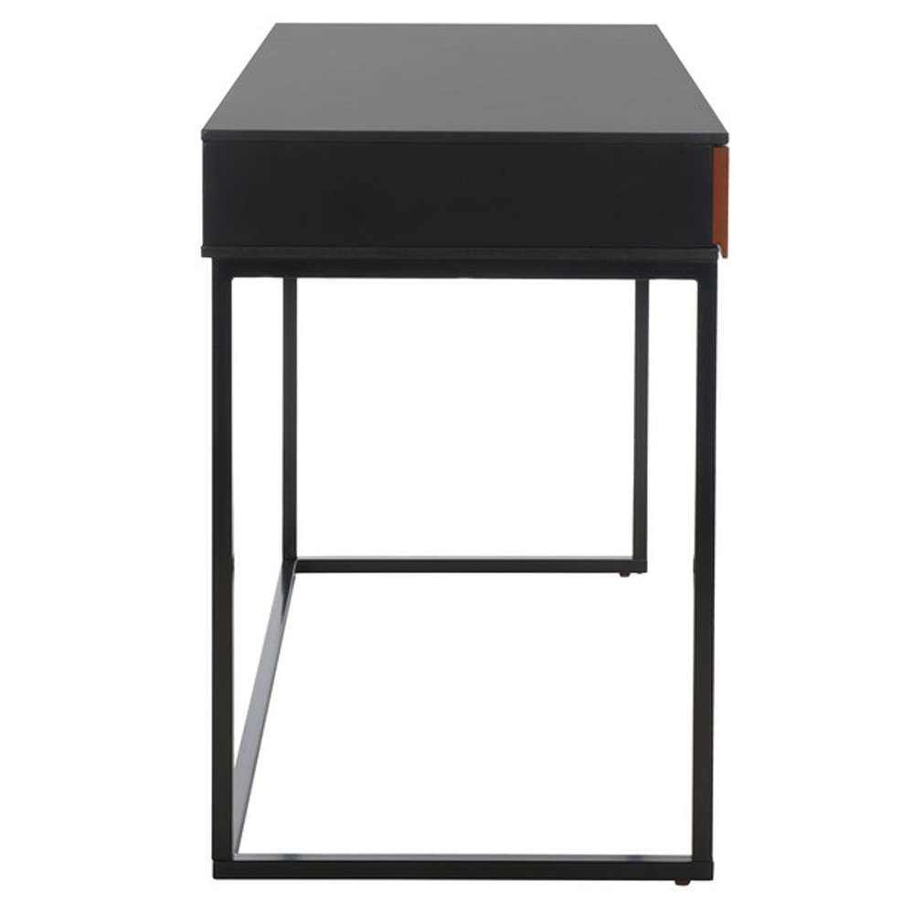 Safavieh - Vance 2 Drawer 1 Shelf Desk - Black - Brown - DSK5013A veiw 5