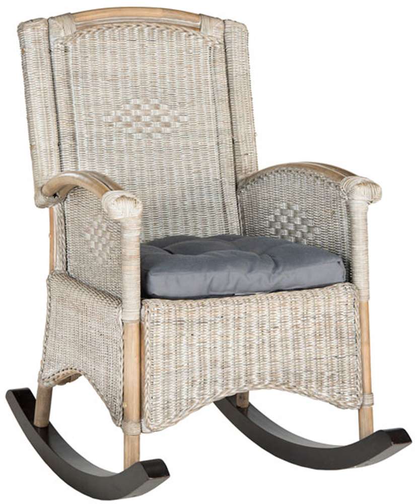 Safavieh - Verona Rocking Chair - Antique - Grey - SEA8034A veiw 3