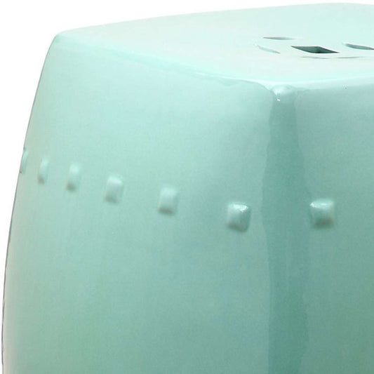 Safavieh - Villa Garden Stool - Light Blue - ACS4524C veiw 2