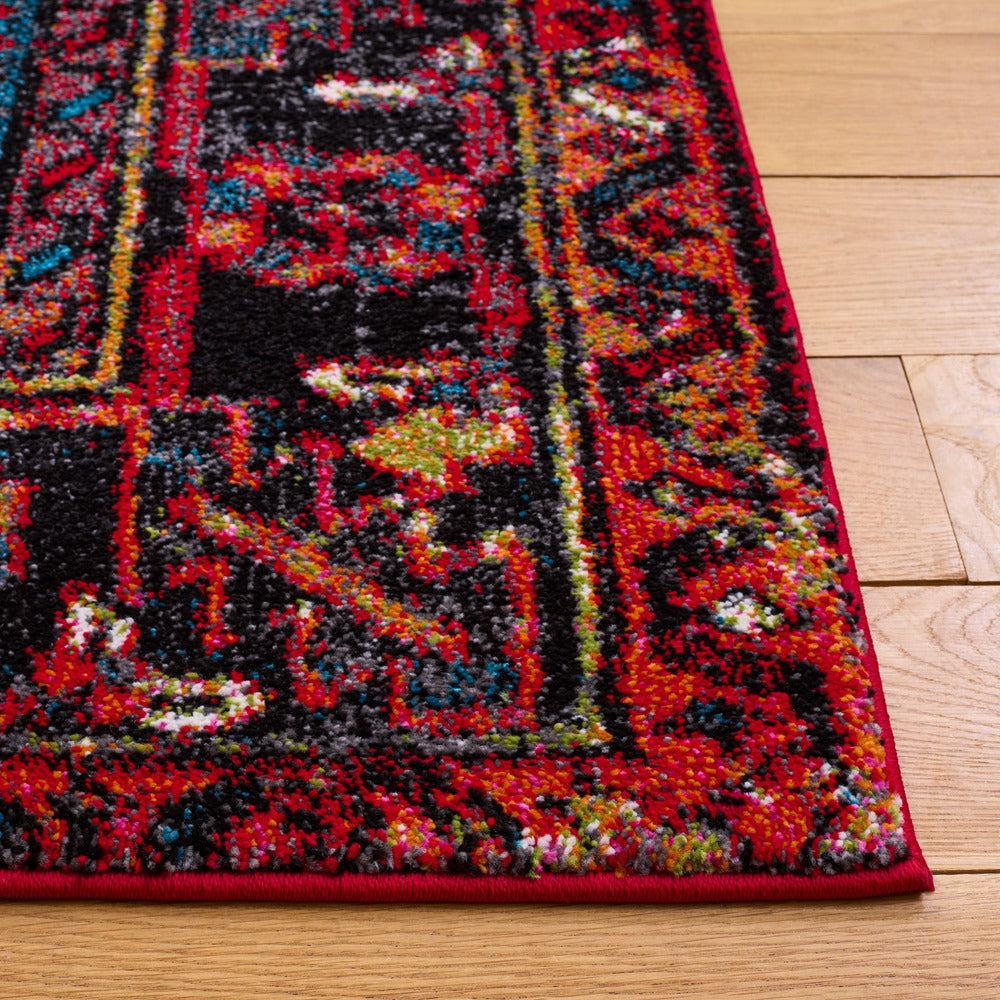 Safavieh - Vintage Hamadan 211A Red Multi - 2" X 3" - VTH211A-2 view 3