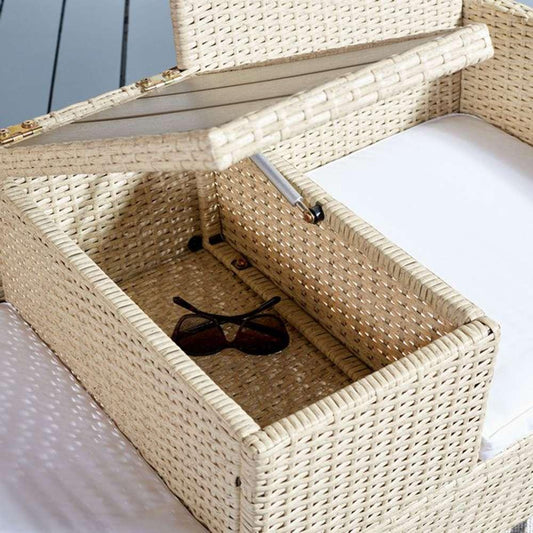 Safavieh - Viora Loveseat - Beige - White - PAT7710B veiw 2