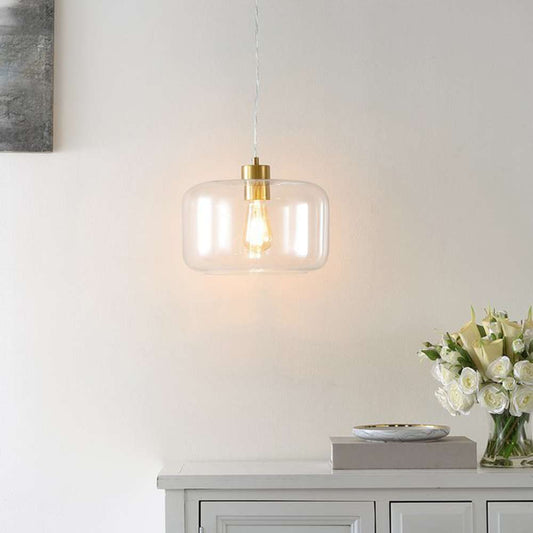 Safavieh - Warden 11 Inch Pendant - Gold - Clear - PND4134A veiw 2