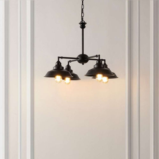 Safavieh - Westlyn 4Lt 27in Chandelier - Black - CHA4048A veiw 2