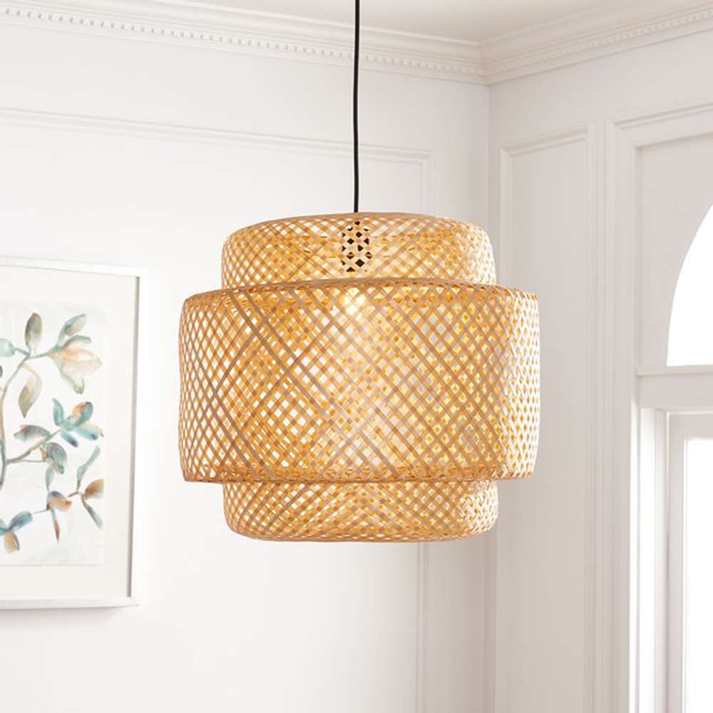 Safavieh - Wilford 20 Inch Pendant - Natural - PND9000A veiw 2