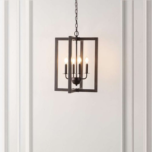 Safavieh - Winter 4Lt 16in Pendant - Walnut - Oil Rub Bronze - PND4164A veiw 2