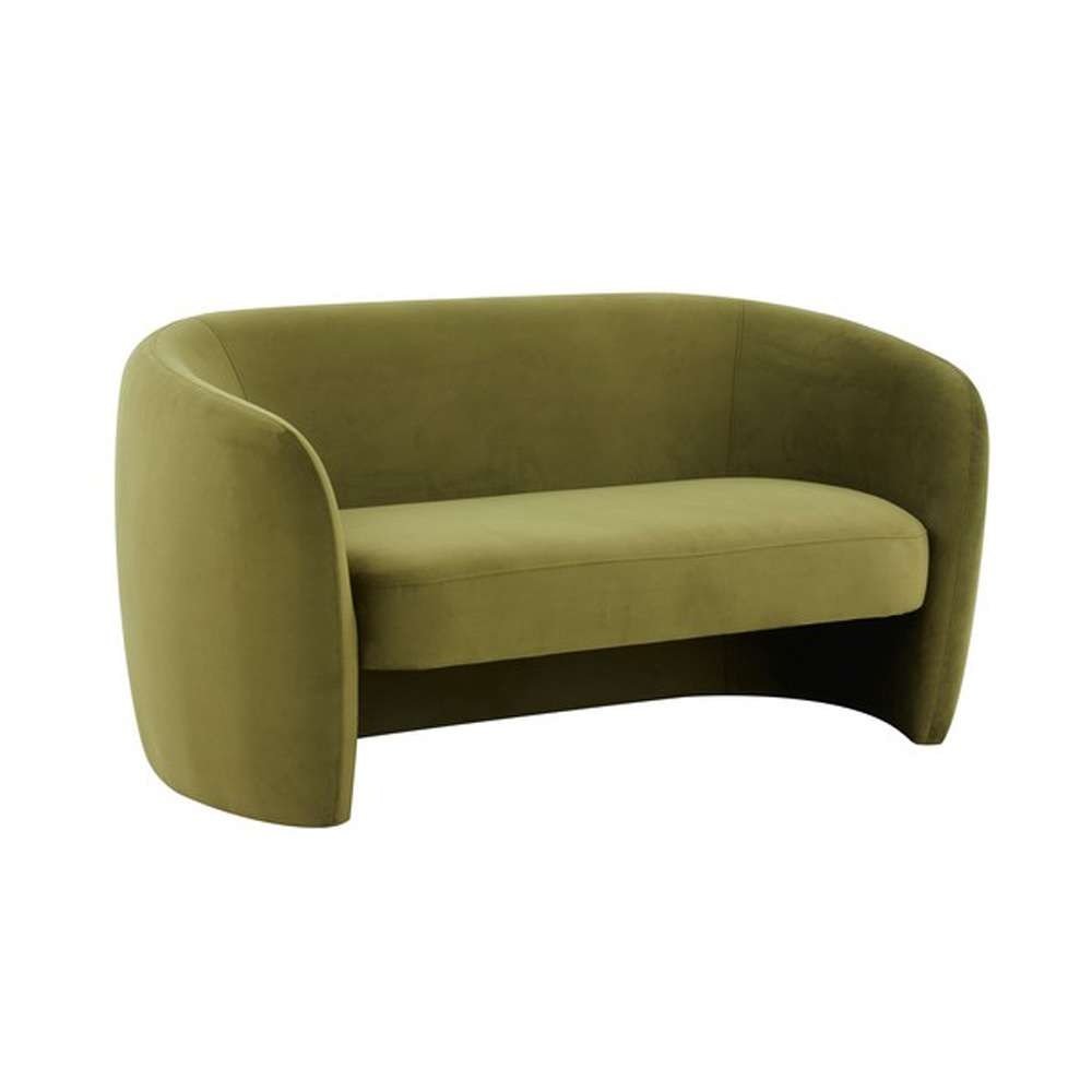 Safavieh - Couture - Zhao Curved Loveseat - Olive Green - SFV4783C veiw 3