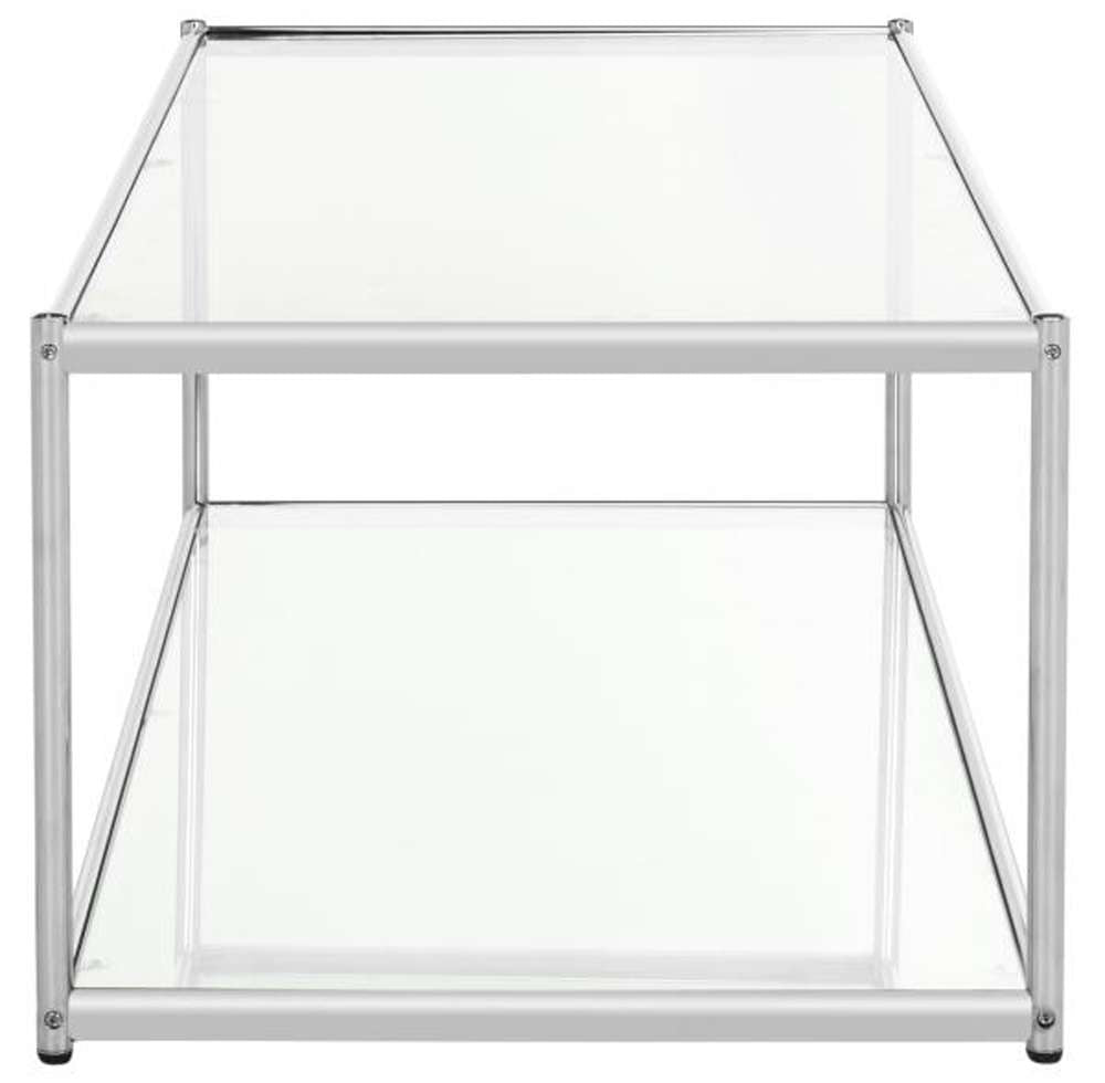 Safavieh - Zola Coffee Table - Chrome - MMT6000A veiw 4