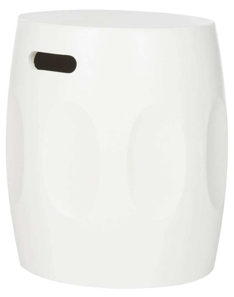 Safavieh - Zuri In/Outdoor Accent Stool - Ivory - VNN1008B veiw 3